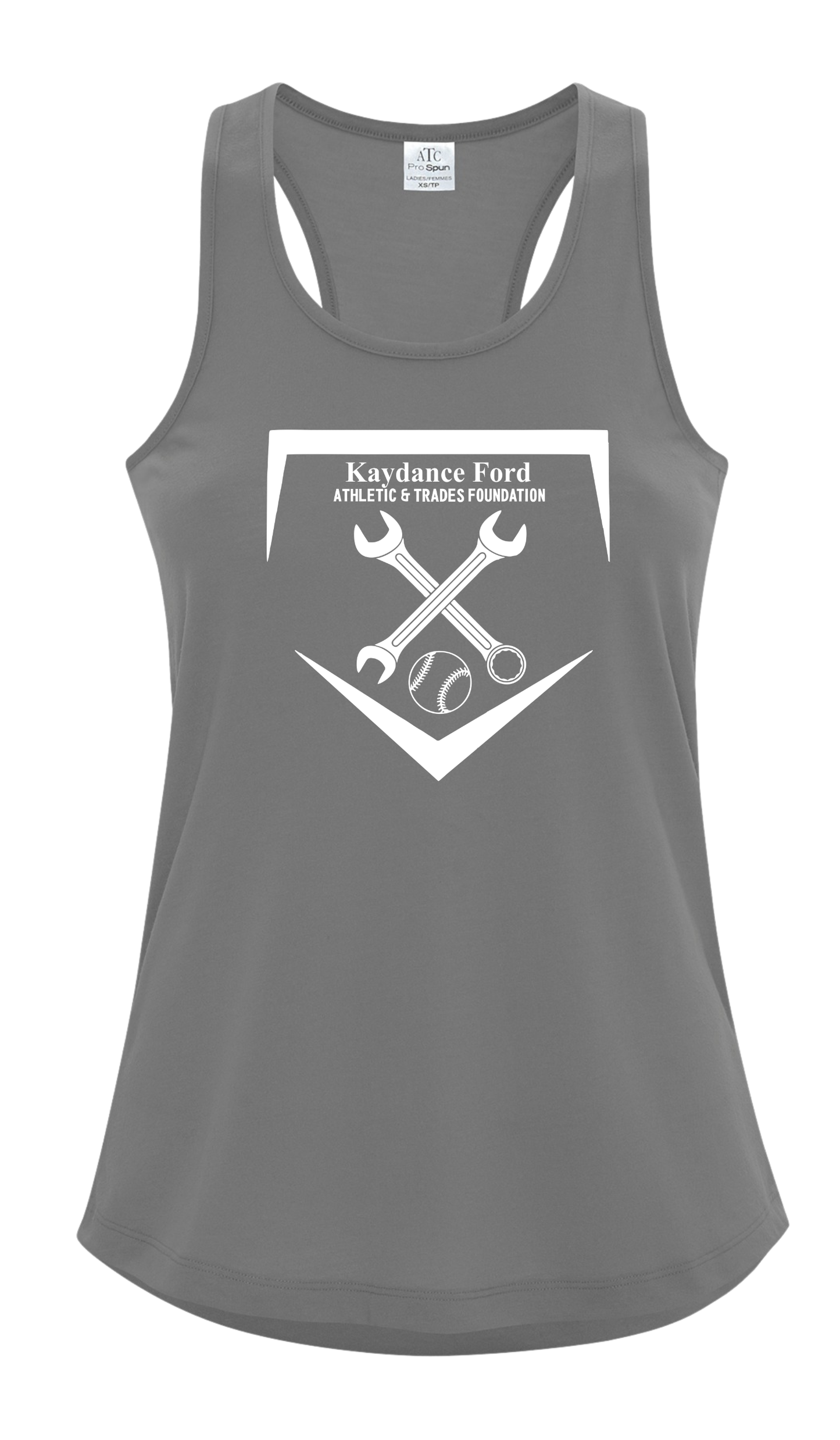 Cotton Ladies Tank - Kaydance Ford Athletics & Trades Foundation