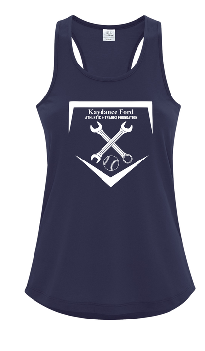 Cotton Ladies Tank - Kaydance Ford Athletics & Trades Foundation