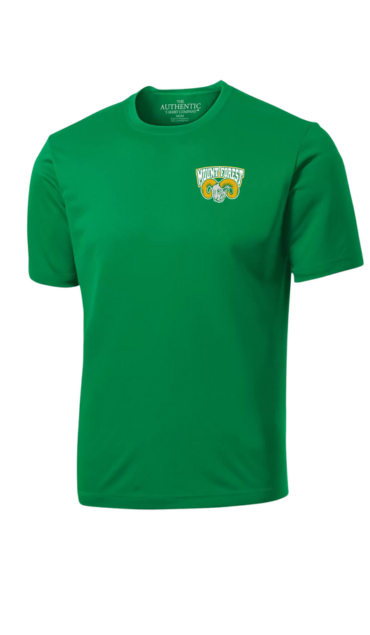 Polyester Left Chest T-Shirt - Mount Forest Rams