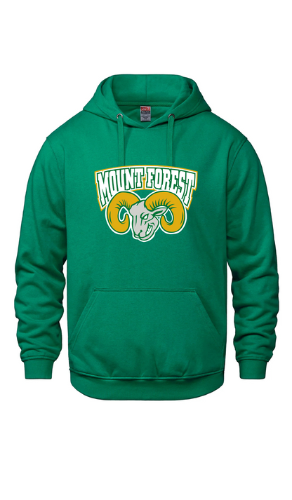 Hooded Sweatshirt- Mount Forest Rams