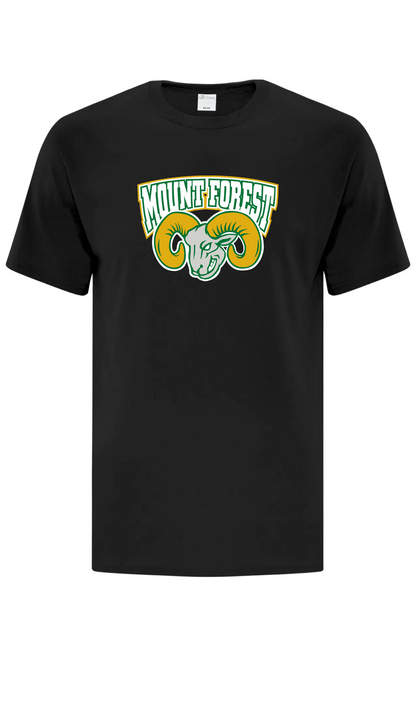 Cotton T-Shirt - Mount Forest Rams