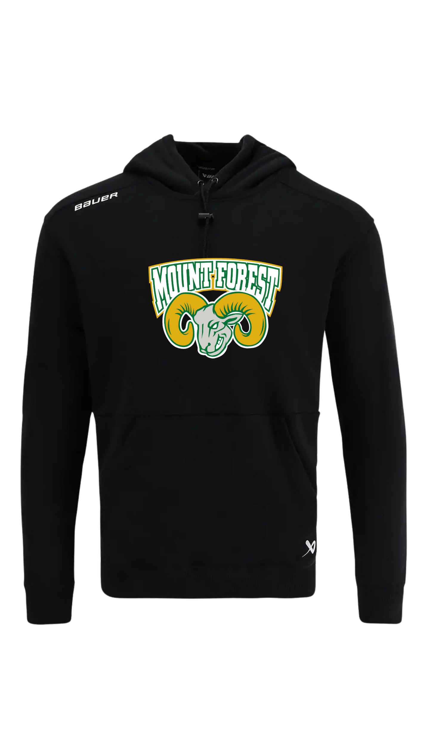 Bauer Hooded Sweatshirt - Mount Forest Rams