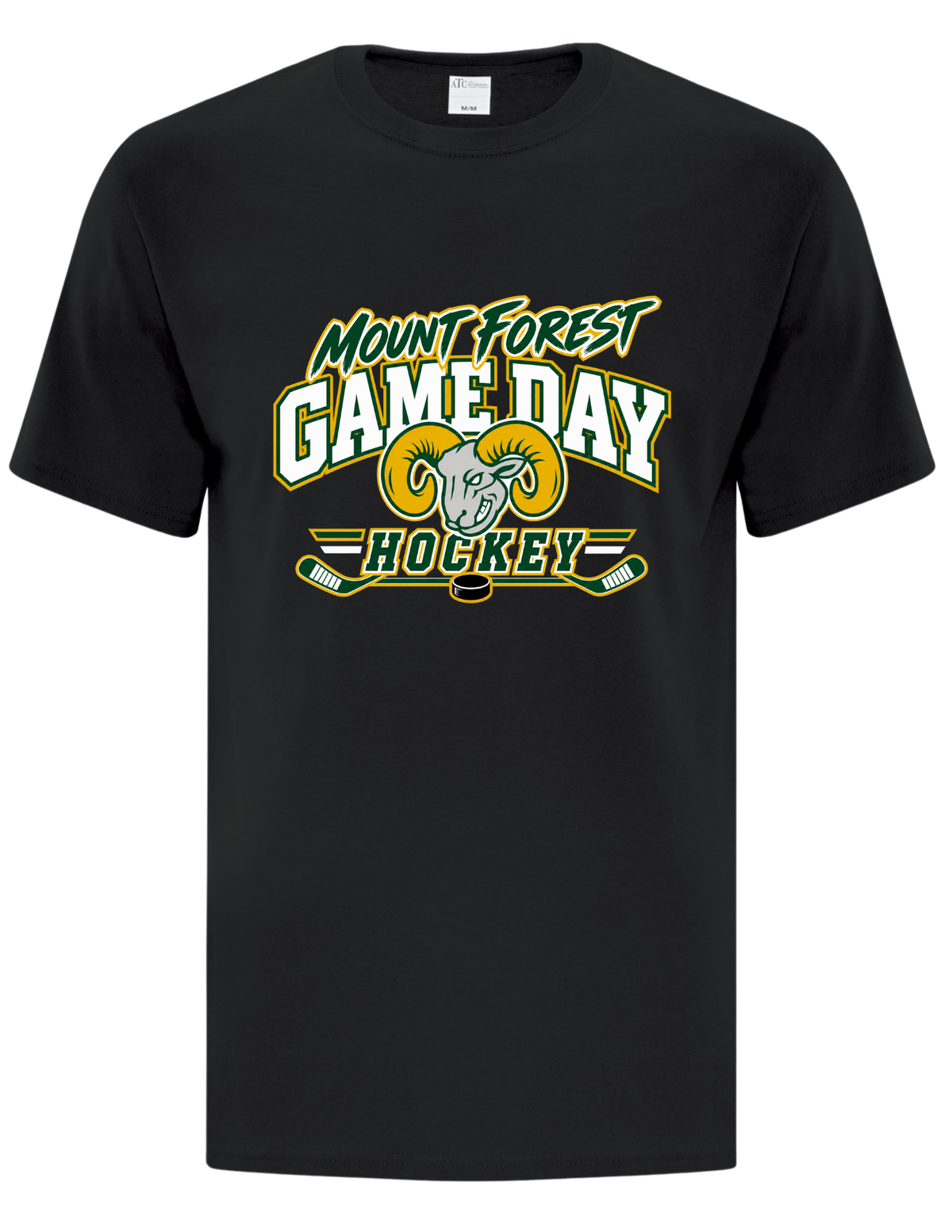 Game Day Cotton T-Shirt - Mount Forest Rams