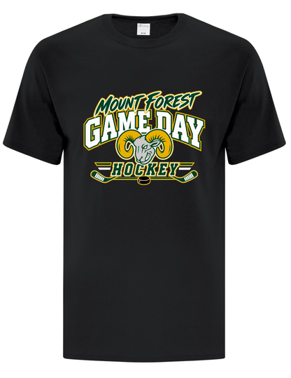 Game Day Cotton T-Shirt - Mount Forest Rams