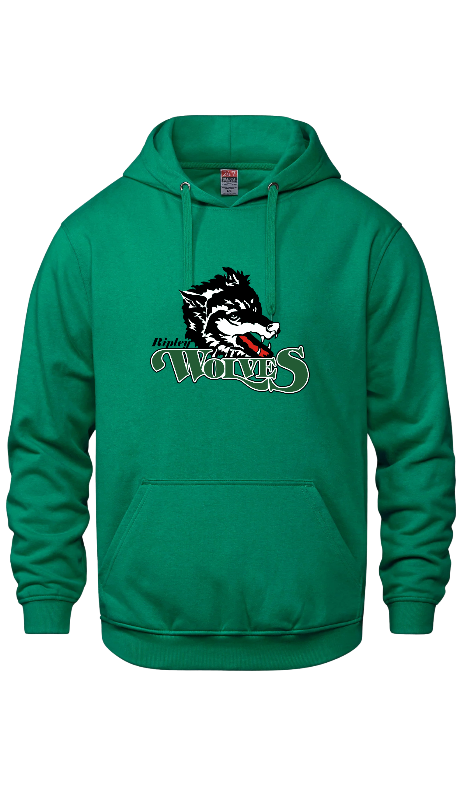 Original Wolves Hooded Sweatshirt- Ripley Wolves – Johnny K