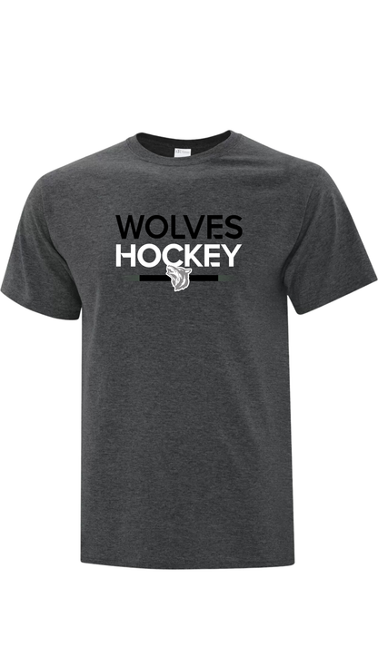 Wolves Hockey Graphic T-Shirt - Ripley Wolves