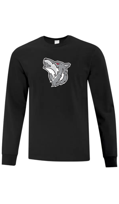Wolves Graphic Long Sleeve- Ripley Wolves