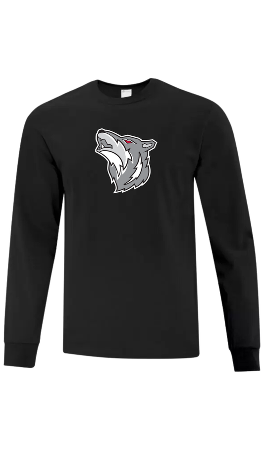 Wolves Graphic Long Sleeve- Ripley Wolves