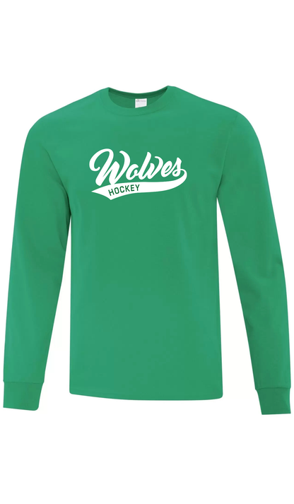 Wolves Hockey Long Sleeve- Ripley Wolves