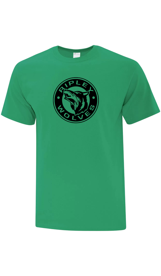 Wolves Circle Graphic T-Shirt - Ripley Wolves