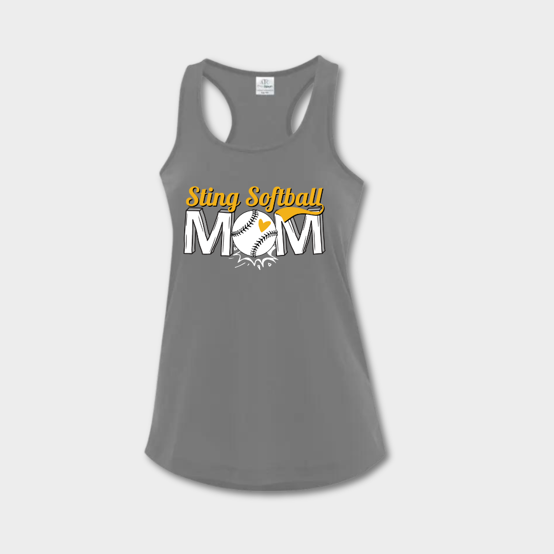 Women's Tank Top - Softball Sting Mom
