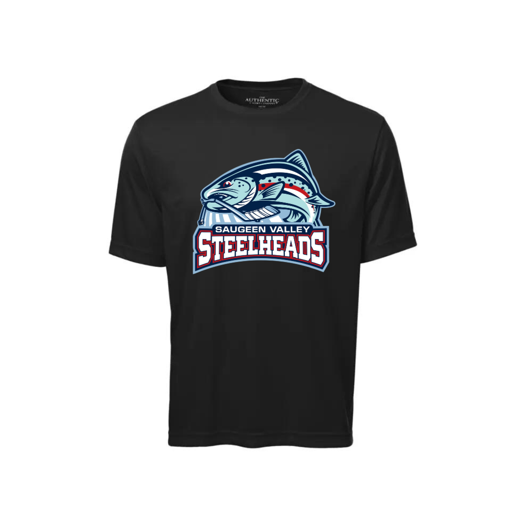 Polyester Full Chest T-Shirt - Saugeen Valley Steelheads