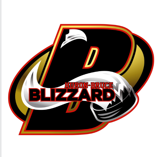 Helmet Sticker - [Huron Bruce Blizzards]