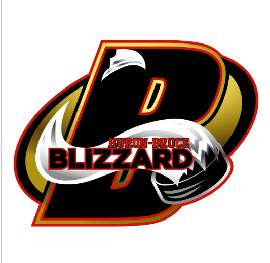 Helmet Sticker - Huron Bruce Blizzards