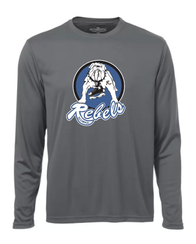 Youth Polyester Long Sleeve- {TCDMHA Rebels}