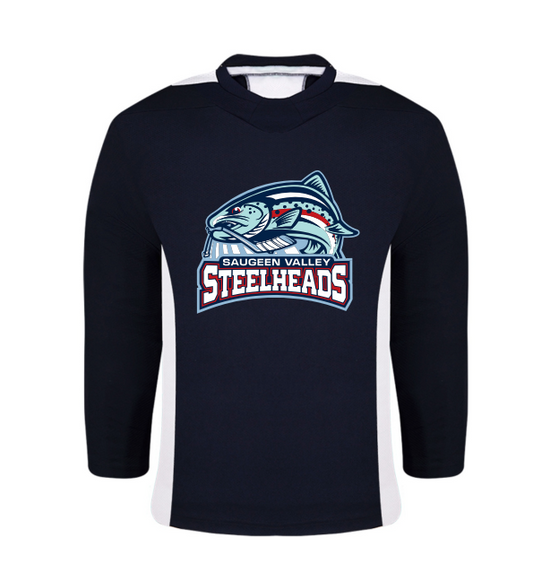 Practice Jersey with Just Logo on Front- [Saugeen Valley Steelheads]