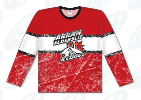 Custom Sublimated Long Sleeve - Ice Dogs