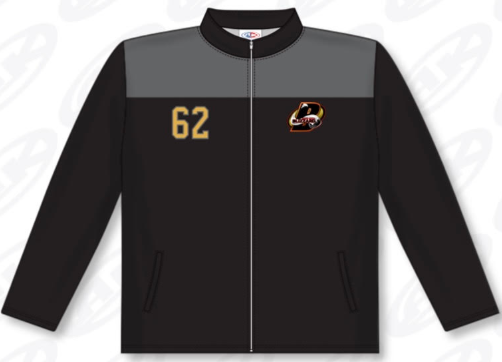 Custom Sublimated Full Zip - Huron Bruce Blizzards