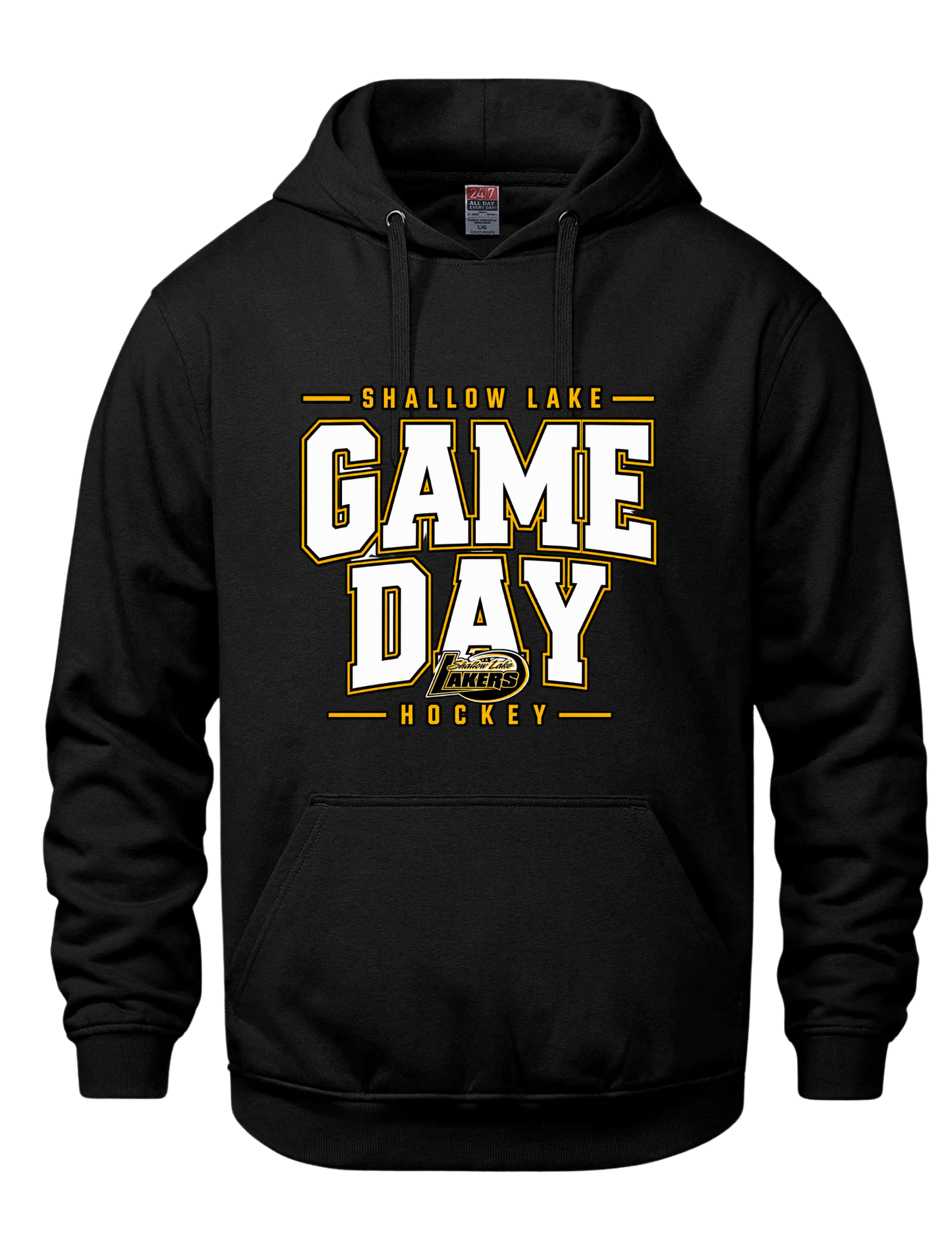 Game Day Hooded Sweatshirt- Shallow Lake Lakers
