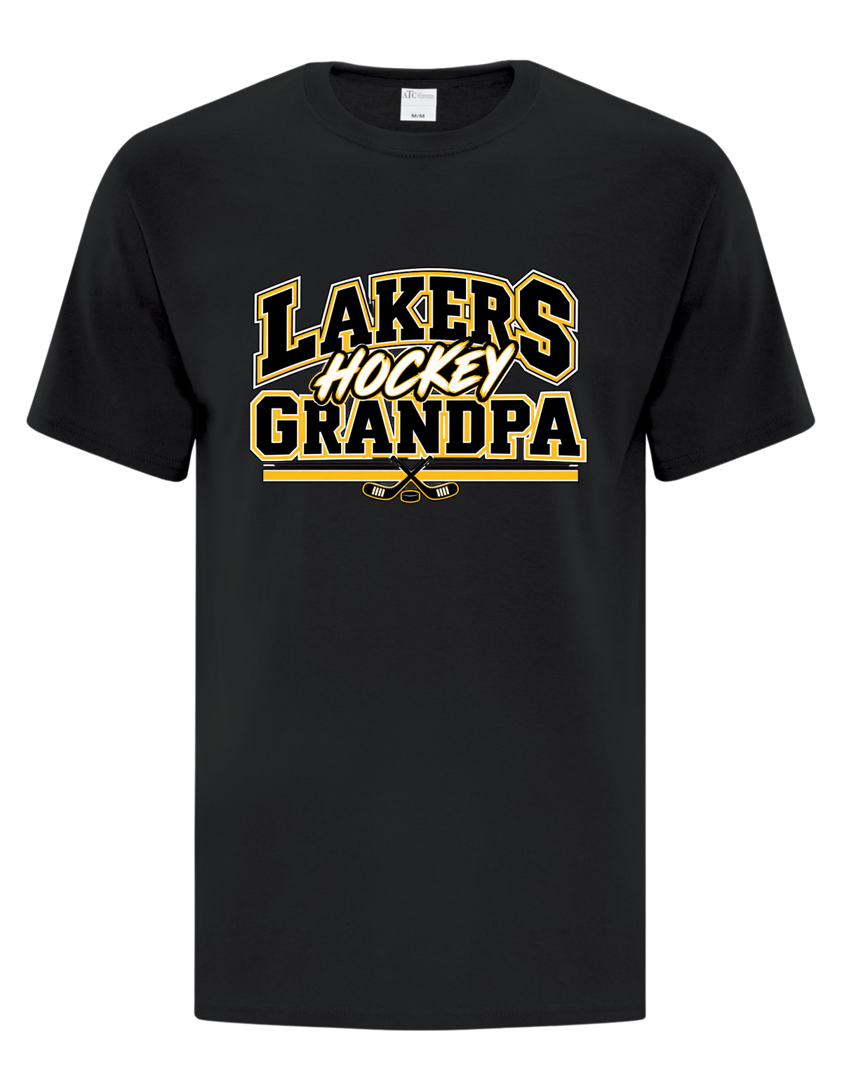 Hockey Grandpa Graphic T-Shirt - Shallow Lake Lakers