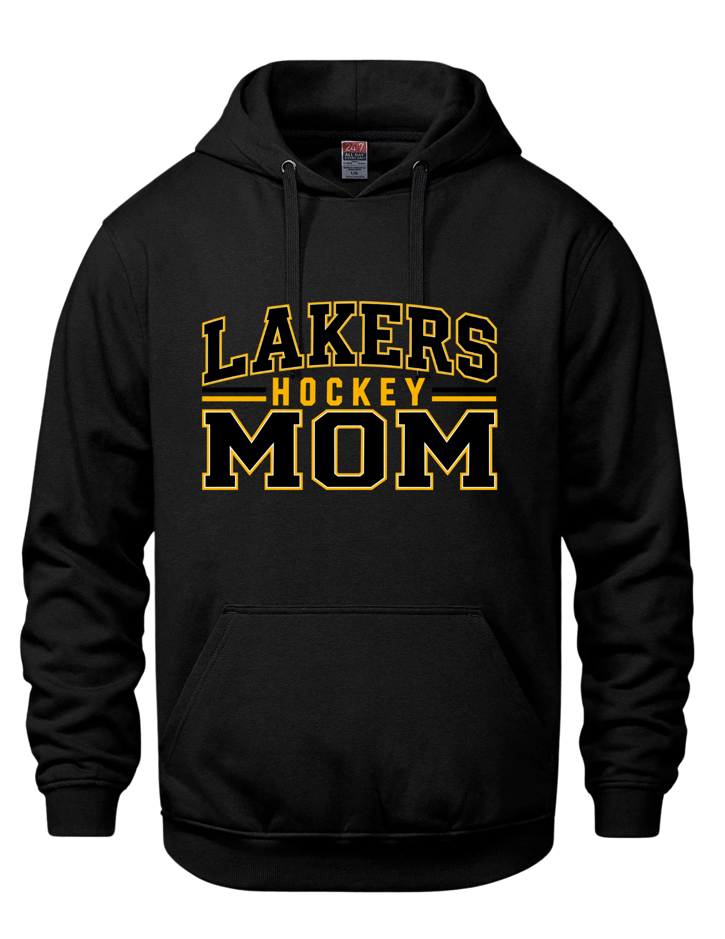 Hockey Mom Hooded Sweatshirt- Shallow Lake Lakers