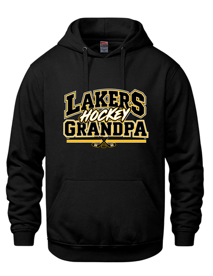 Hockey Grandpa Hooded Sweatshirt- Shallow Lake Lakers
