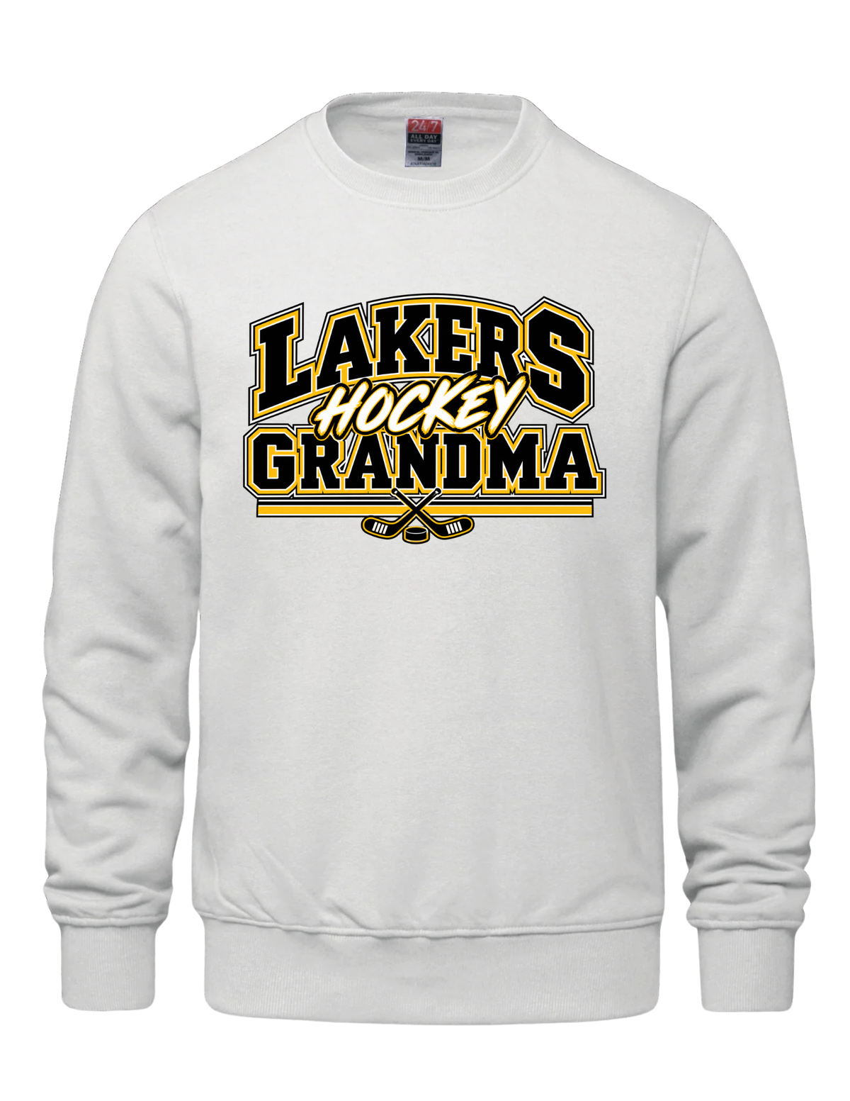 Hockey Grandma Crewneck - Shallow Lake Lakers