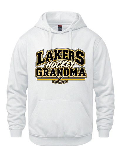 Hockey Grandma Hooded Sweatshirt- Shallow Lake Lakers