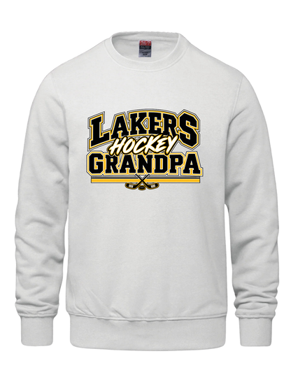 Hockey Grandpa Crewneck - Shallow Lake Lakers