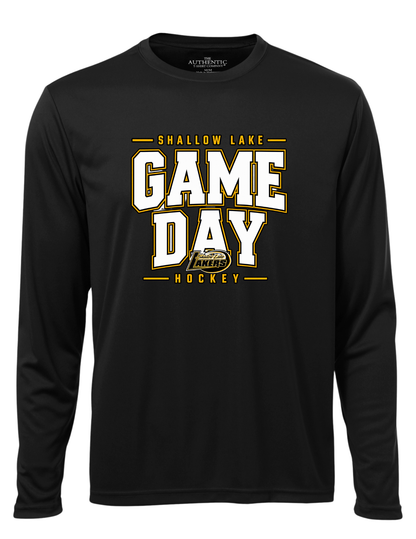 Game Day Polyester Long Sleeve - Shallow Lake Lakers