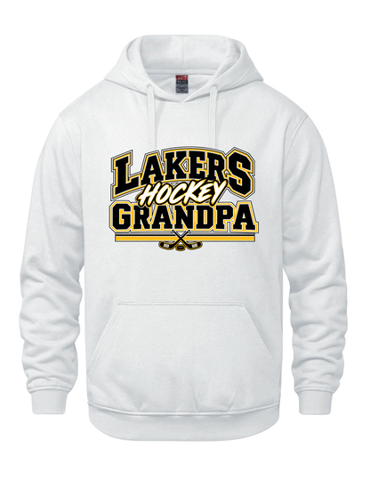 Hockey Grandpa Hooded Sweatshirt- Shallow Lake Lakers