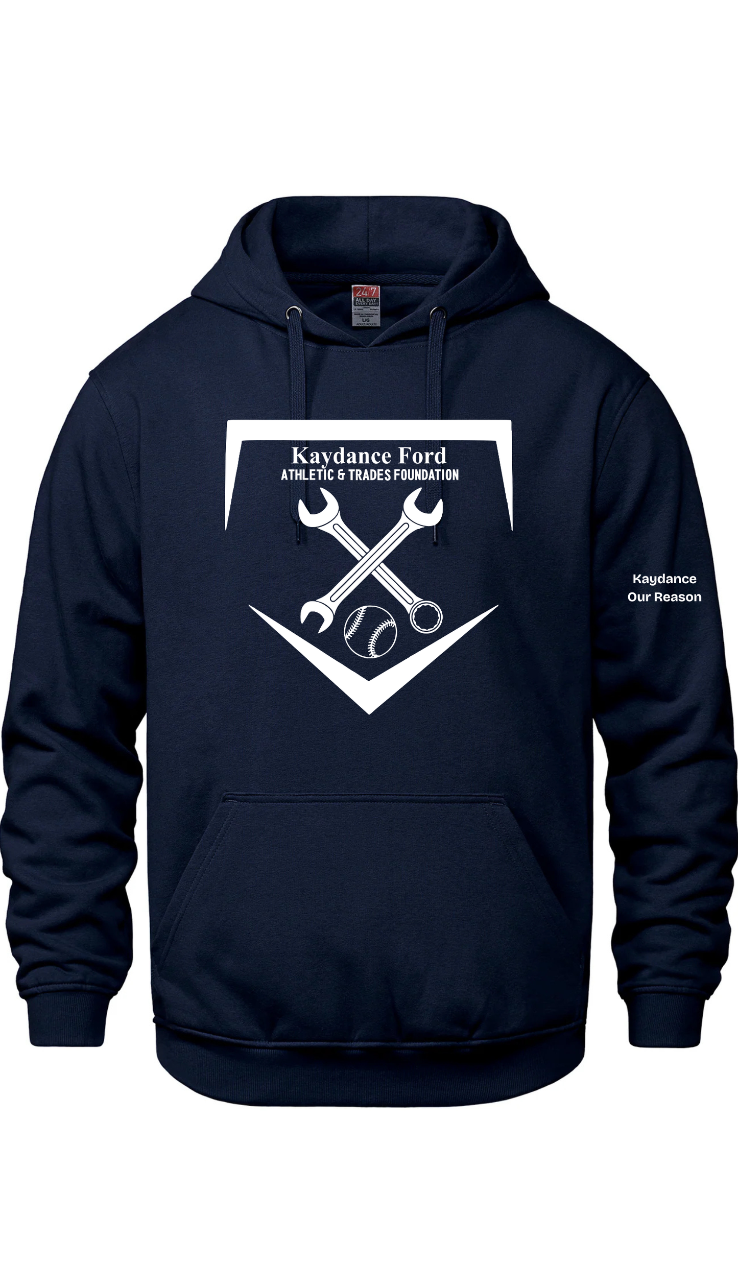 Hooded Sweatshirt- Kaydance Ford Athletics & Trades Foundation