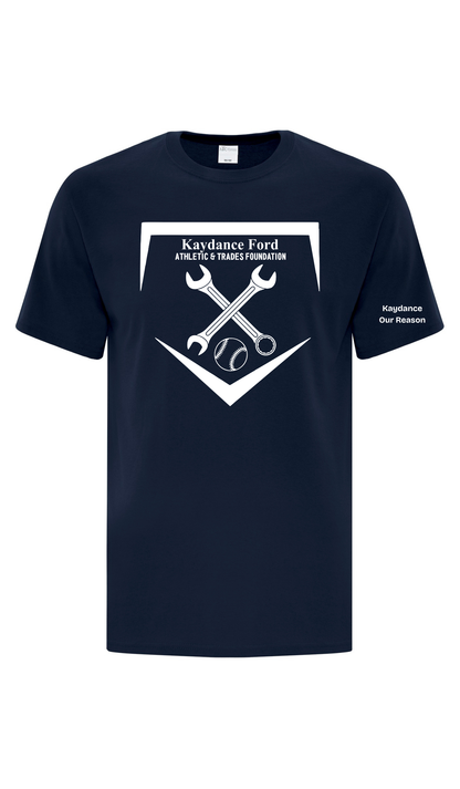 Cotton T-Shirt- Kaydance Ford Athletics & Trades Foundation