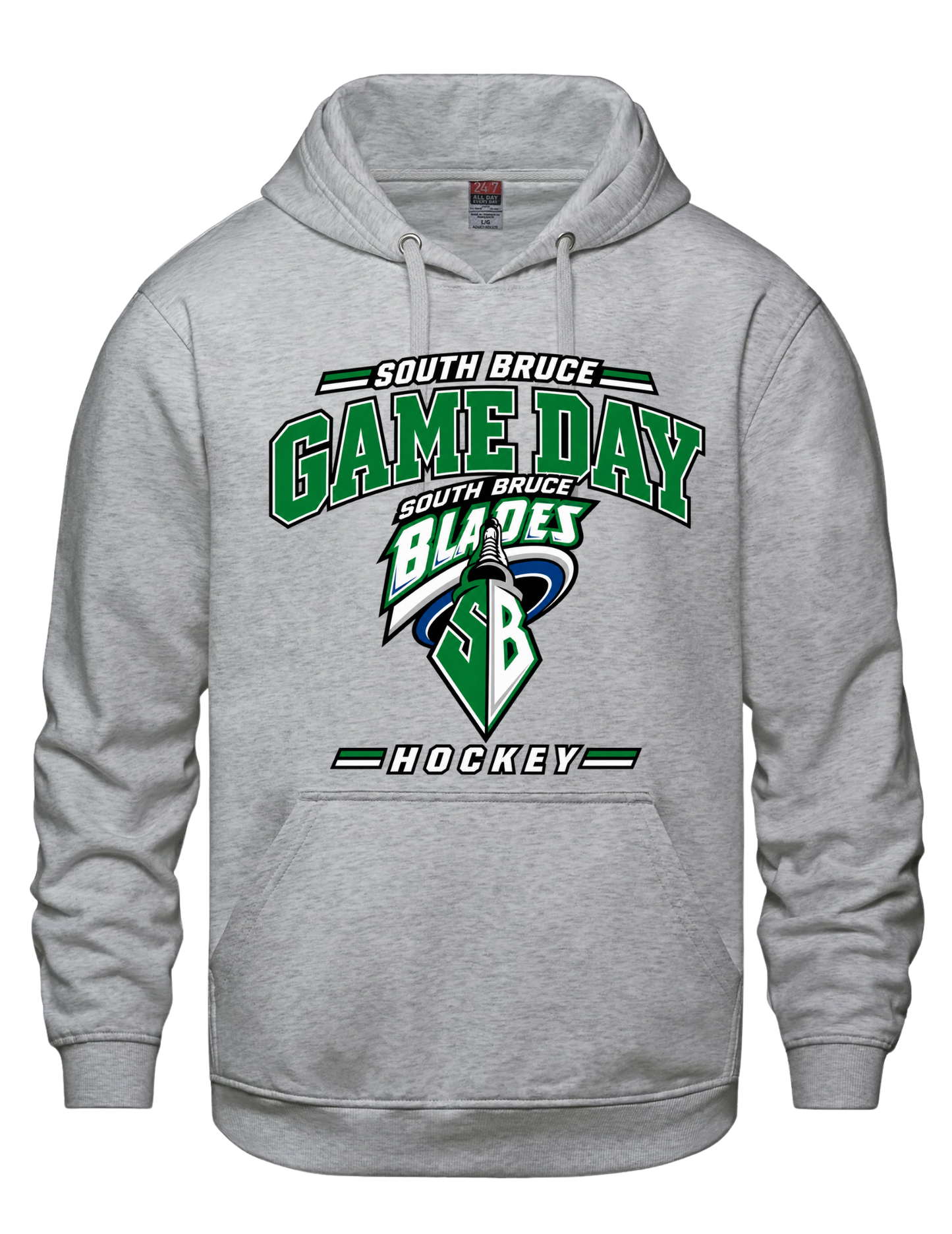 Game Day Hooded Sweatshirt- South Bruce Blades