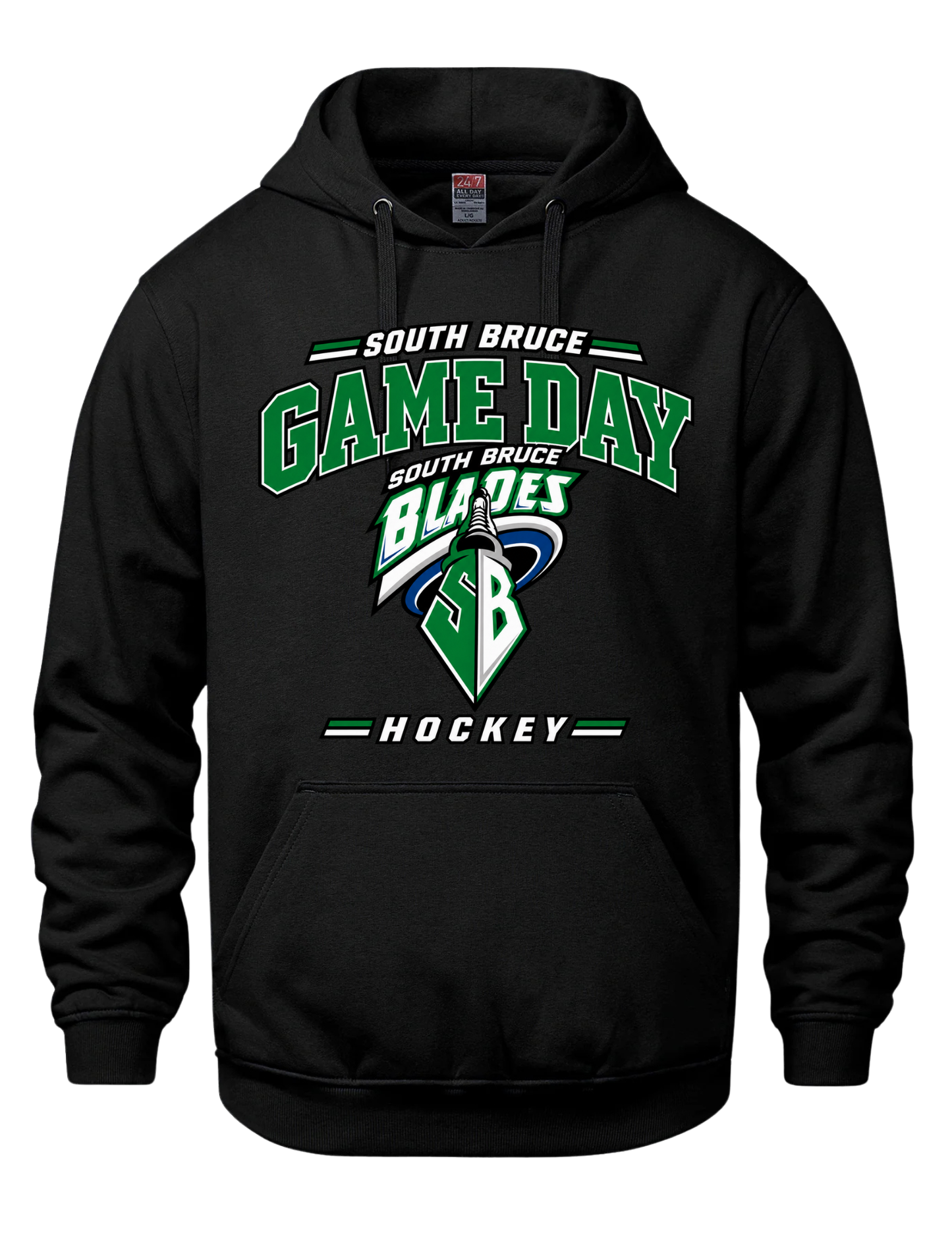 Game Day Hooded Sweatshirt- South Bruce Blades
