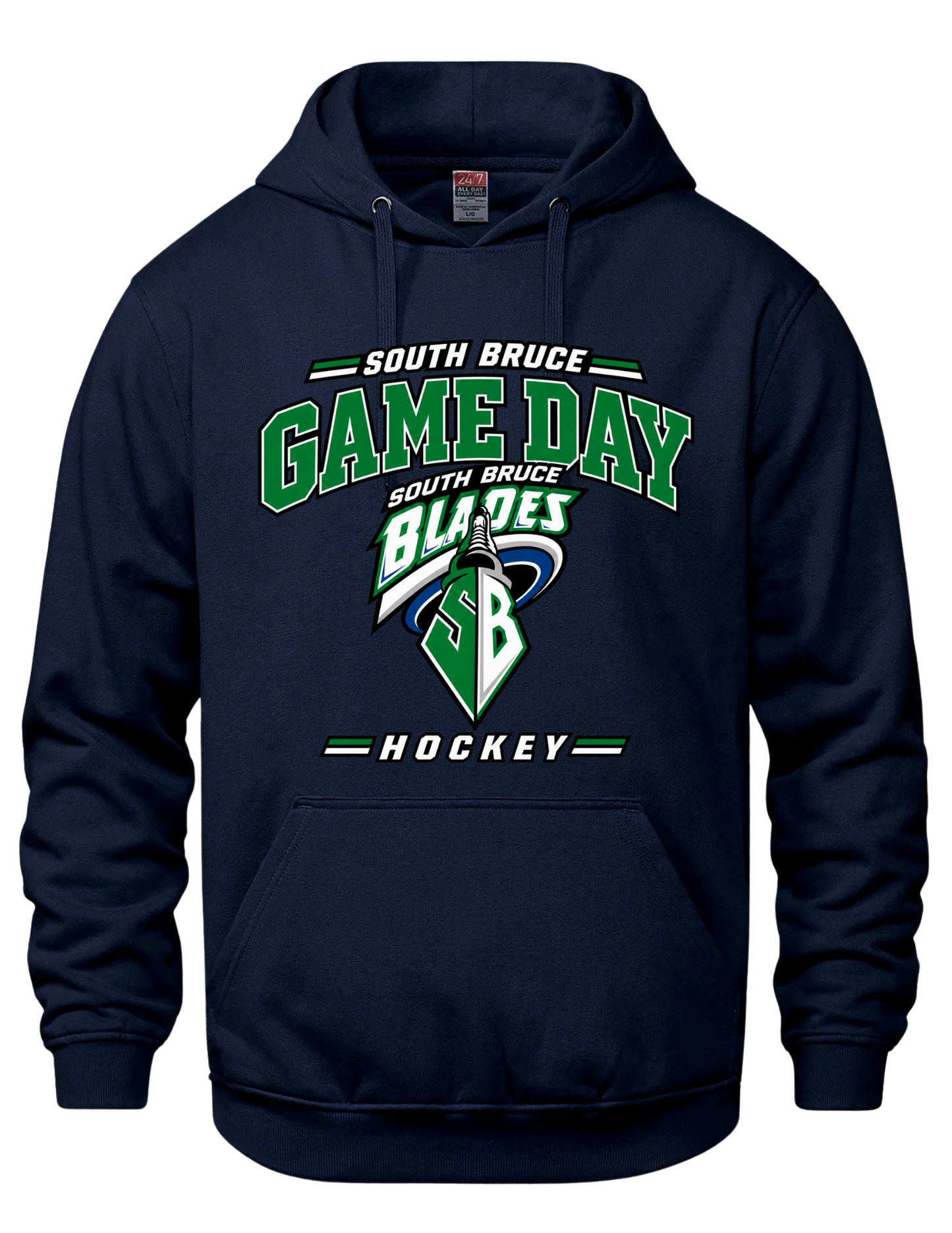 Game Day Hooded Sweatshirt- South Bruce Blades