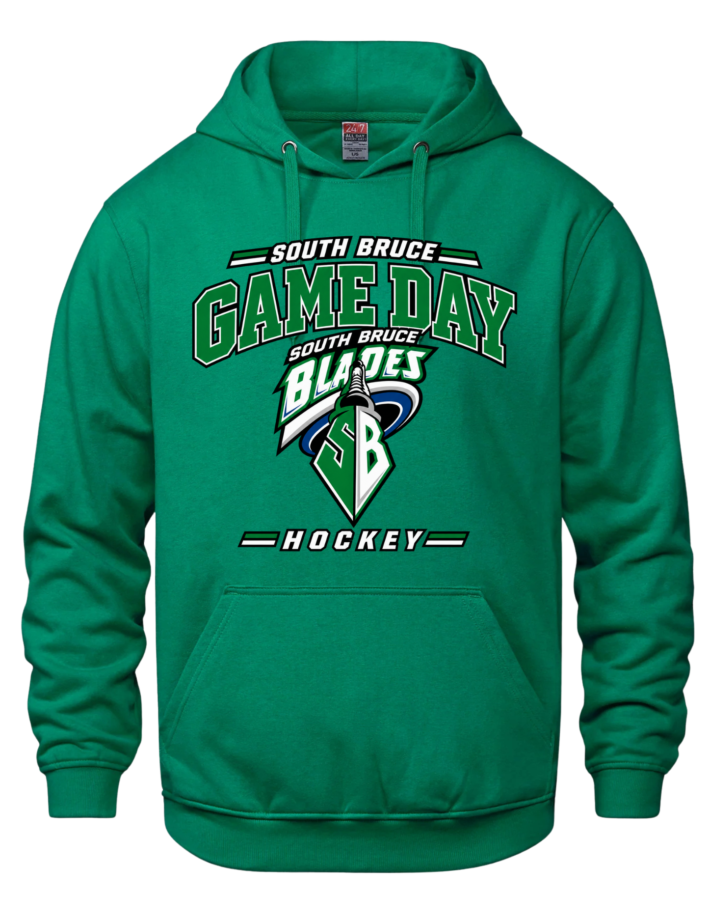 Game Day Hooded Sweatshirt- South Bruce Blades