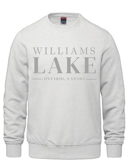 Printed Crewneck Sweater- Williams Lake
