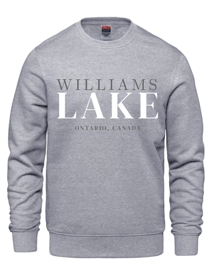 Printed Crewneck Sweater- Williams Lake