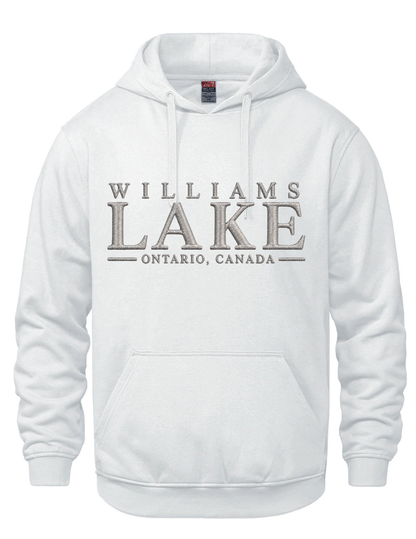 Embroidered Hooded Sweatshirt- Williams Lake