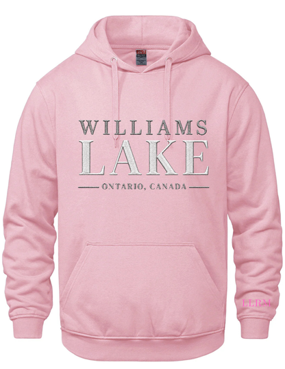 Embroidered Hooded Sweatshirt- Williams Lake