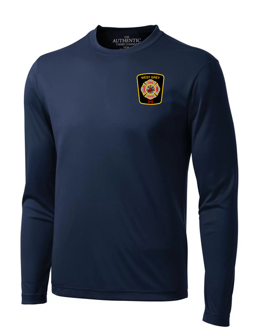 Polyester Long Sleeve - West Grey Fire