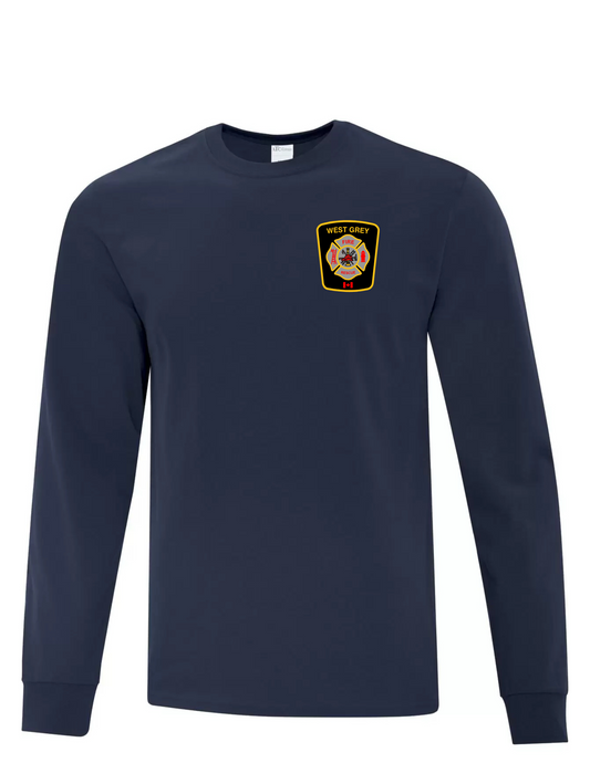 Cotton Long Sleeve- West Grey Fire
